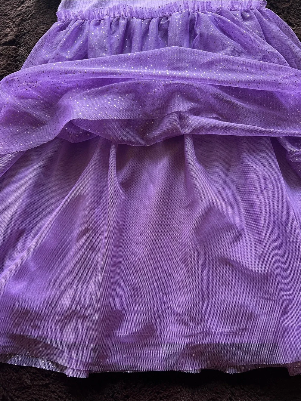 wonder nation Lavender Sparkle Tulle Dress